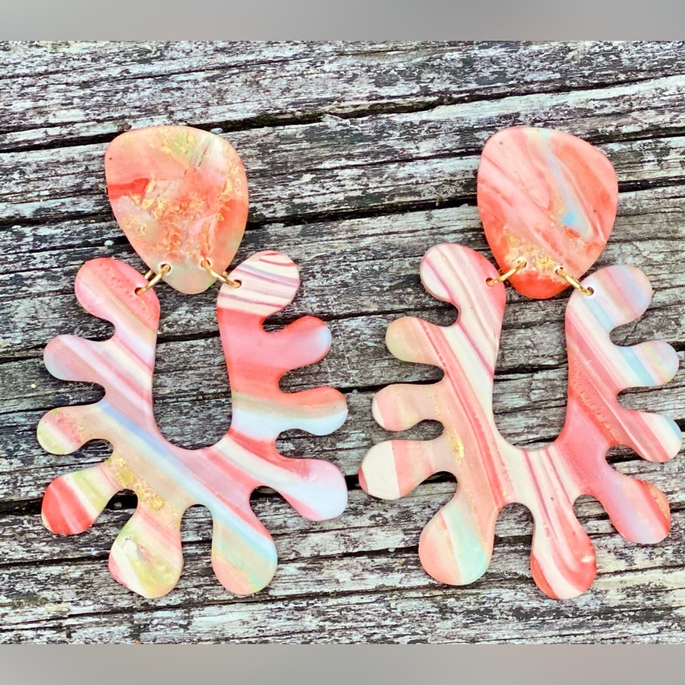 Fall Collection Polymer Clay Earrings by Susie Quinn